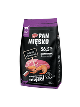 PAN MIĘSKO Cielęcina z krewetkami S 10kg dla kota
