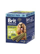 Brit Premium by Nature Dog Dental Snacks M, 28szt