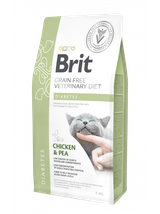 Brit gf veterinary diets cat diabetes 2kg + niespodzianka dla kota GRATIS!