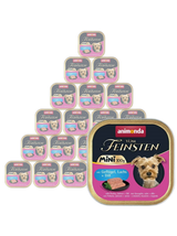 ANIMONDA Vom Feinsten mini adult  drób/łosoś/koperek 32x100g