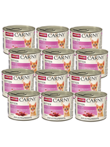 ANIMONDA Cat Carny  Baby Pate 12x200g