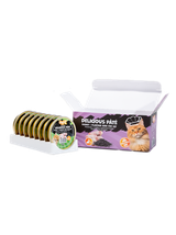 UNIQ PETS KARMA MOKRA DLA KOTA ROYAL RABBIT pasztecik z królika z nasionami babki lancetowatej 30 g x 8 szt