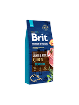 BRIT Premium By Nature Sensitive Lamb 15kg