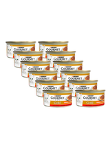 Purina Gourmet Gold Sauce Delight z wołowiną 12x85g