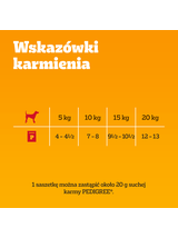 PEDIGREE® Adult Karma mokra dla dorosłych psów, Wybór Smaków w Sosie, 80 x 100 g