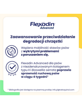 VETOQUINOL Flexadin Advanced Dietetyczna Karma Uzupełniająca Dla Psów  180g (60 kąsków) + NIESPODZIANKA DLA PSA GRATIS!!