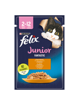 FELIX Junior Kurczak w galaretce - saszetka 26x85g