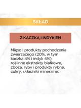 Purina Gourmet Gold kaczka/indyk w sosie 72x85g