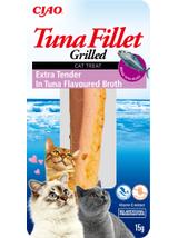 INABA  Tuna Fillet dla kota - Extra delikatny filet z tuńczyka w bulionie z tuńczyka 15g