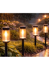 Solarna lampa ogrodowa - słupek LED