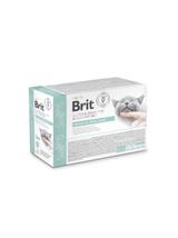 BRIT GF VET. CAT POUCH URINARY&STRES RELIEF 12x85g