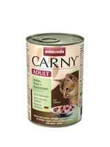 ANIMONDA Cat Carny Adult smak: kurczak, indyk, królik 12x400g