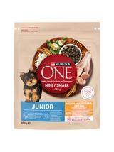 Purina One Junior Mini/Small Karma dla szczeniąt bogata w kurczaka z ryżem 800 g
