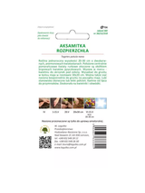 Aksamitka rozpierzchła Orange Flame pomarańczowo-brązowa 1g