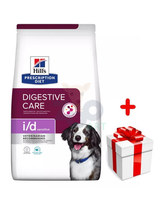 HILL'S PD Prescription Diet Canine i/d Sensitive 1,5kg + niespodzianka dla psa  GRATIS!