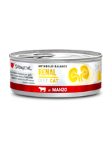 Disugual Karma mokra dla kota Weterynaryjna RENAL Wołowina (dorosły) 12x85g