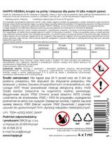 HAPPS Herbal - krople na pchły i kleszcze dla małych psów 5-10kg