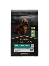 PRO PLAN Sensitive Digestion Small & Mini Karma dla psów bogata w jagnięcinę 7kg+ + niespodzianka dla psa GRATIS!