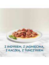 Purina Gourmet Perle Mini Fileciki w sosie Karma dla kotów 60x85g