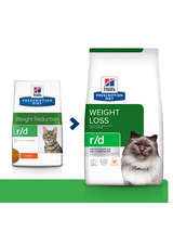 HILL'S PD Prescription Diet Feline r/d 1,5kg + niespodzianka dla kota GRATIS!