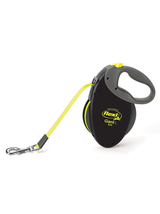 FLEXI Smycz oryginalna Giant L taśma 8m do 50 kg - czarna