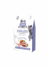 BRIT Care Cat  Grain-Free Sterilised Weight Control 400g + niespodzianka dla kota GRATIS!