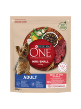 PURINA ONE Mini Adult Wołowina, ryż - sucha karma dla psa - 800g