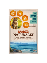 IAMS - Naturally Z dorszem oceanicznym w sosie 24x85g