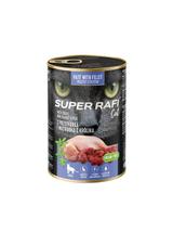 DOLINA NOTECI Super Rafi Cat P&F z przepiórką i wątróbką z królika 400g