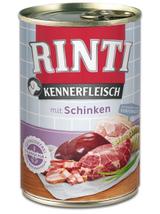 Rinti Kennerfleisch Schinken karma mokra dla psa - szynka 12x400g