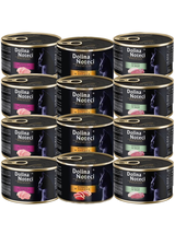 Dolina Noteci Premium  dla kota MIX DROBIOWYCH SMAKÓW 12x185g
