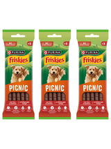 Friskies Picnic dla dorosłych psów z wołowiną 3x42g (5 sztuk)