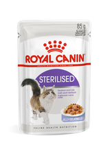 ROYAL CANIN  Sterilised 12x85g karma mokra w sosie dla kotów dorosłych, sterylizowanych