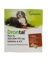 VETOQUINOL Drontal Plus Flavour 35kg Tabletki Dla Psów 2tabl.