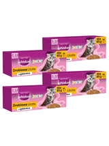 WHISKAS Junior Drobiowa uczta w galaretce - mokra karma dla kota - 160x85g