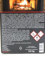 Bros - Morus - proszek do usuwania sadzy z  kominków i pieców 900G