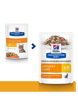 HILL'S PD Prescription Diet Feline c/d Multicare Kurczak 6x85g saszetka