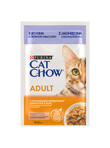 PURINA Cat Chow Adult Karma dla kotów z jagnięciną i zieloną fasolką w galaretce 10x85g