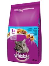 WHISKAS Adult 3x1,4kg - sucha karma dla kotów z tuńczykiem i warzywami