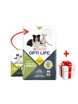 VERSELE-LAGA Opti Life Adult Medium 12,5kg + niespodzianka dla psa GRATIS!