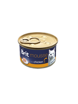 Brit Premium by Nature Cat Mousse MIX 8x85g