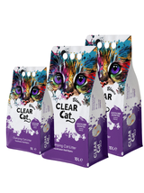 Clear Cat Blanco Lawenda żwirek bentonitowy 25l