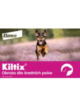 Kiltix Obroża dla psów średnich dł, 53cm+ TRIXIE Szczypce do usuwania kleszczy 9cm