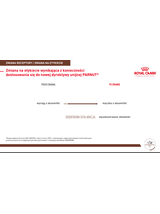 ROYAL CANIN High Fibre Response Gastrointestinal dla psa 7,5kg
