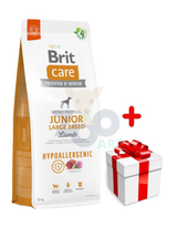BRIT CARE Dog Hypoallergenic Junior Large Breed Lamb 12kg + niespodzianka dla psa GRATIS!