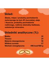 DREAMIES Mega Pack 4x180g - przysmak dla kota z pysznym kurczakiem