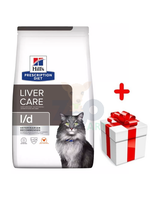 HILL'S PD Prescription Diet Feline L/d 1,5kg + niespodzianka dla kota GRATIS!