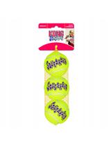 Kong SqueakAir M piłka piszcząca 3szt 6cm