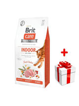 BRIT Care Cat  Grain-Free Indoor Anti-Stress 7kg + niespodzianka dla kota GRATIS!