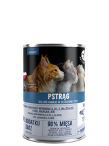 PetRepublic kawałki w sosie z pstrągiem 400g dla kota